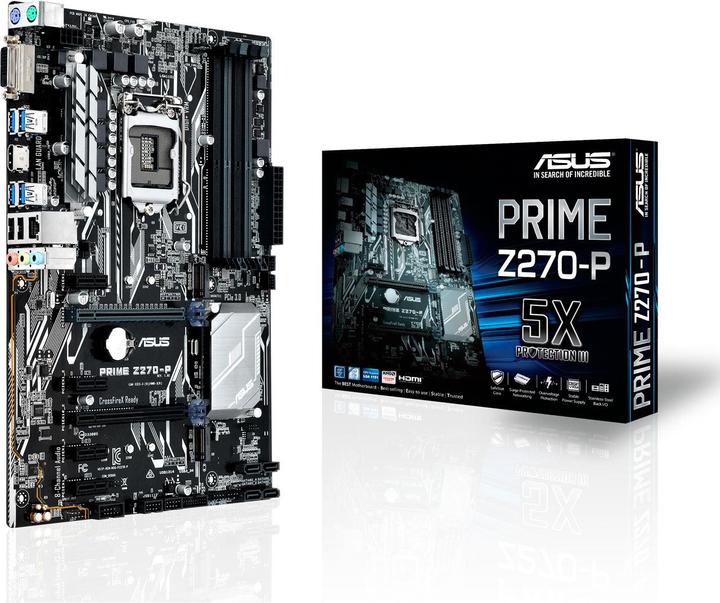 Image du produit ASUS Prime Z270-P (LGA 1151, Intel Z270, ATX)