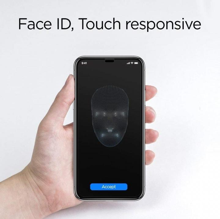 Actual product image Screenguard Apple iPhone 11 Full Screen Protective Glass Film 2.5D 9H (Apple iPhone 11)