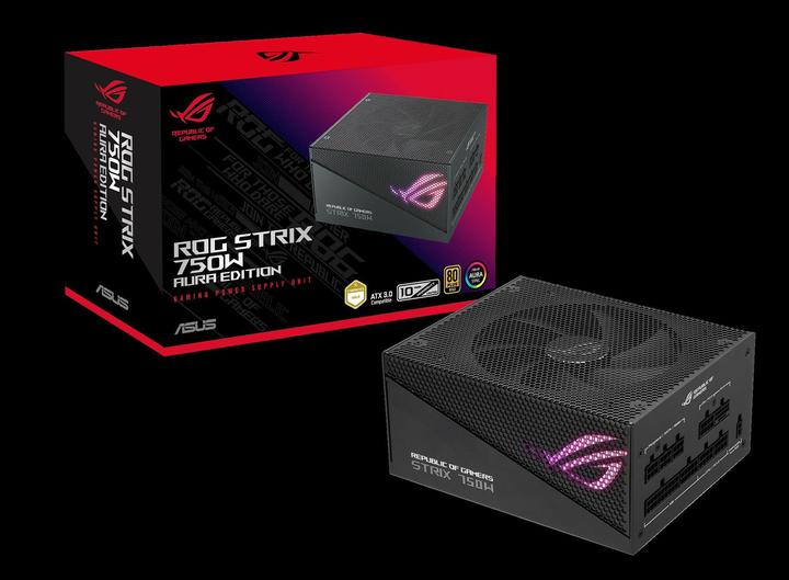 Produktbild ASUS PSU ROG STRIX 750W Gold Aura Edition (750 W)