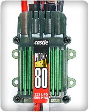 Actual product image Castle Creations Speed controller Phoenix EDGE 80HV ESC