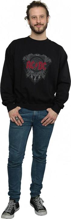 Immagine prodotto AC/DC Felpa gelato nera con cotone rosso (XL)