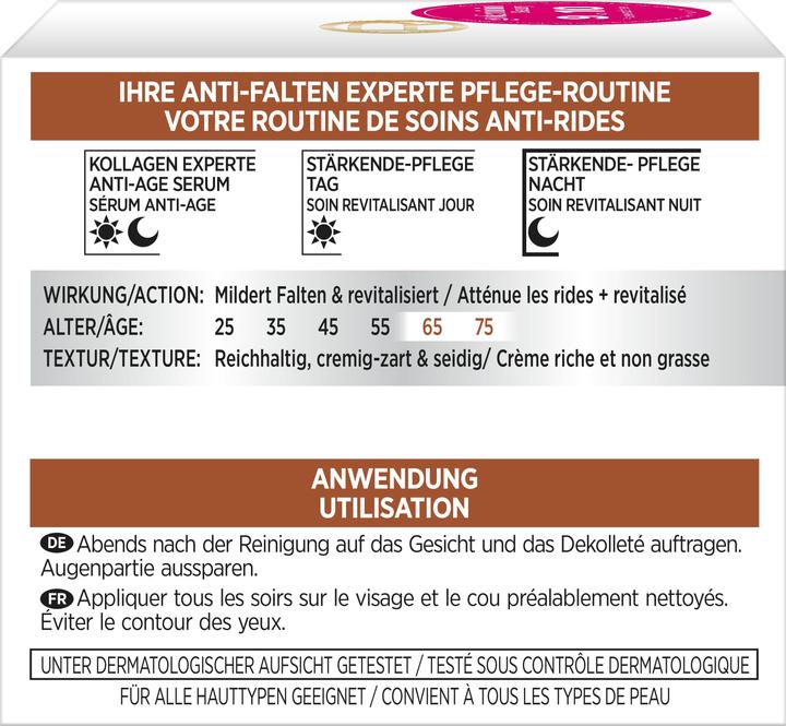 Nährwerte und Zutaten MGA Na (50 ml, Nachtcreme, SPF 50+)
