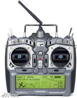 Produktbild Hitec Aurora 9X + Maxima 6 Empfänger