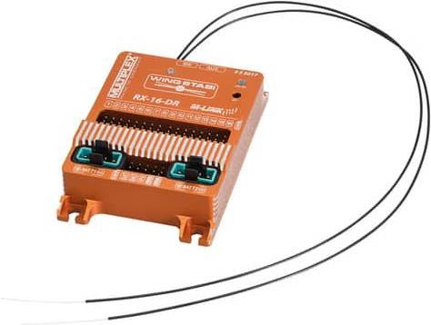 Produktbild Multiplex Empfänger WINGSTABI RX-16-DR pro M-LINK inkl. Akkuweiche 35 A