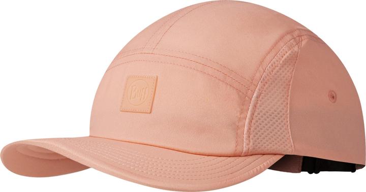 Buff 5-Panel-Go-Cap in einfarbiger Koralle