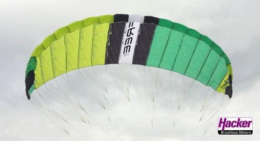 Image du produit Hacker Para-RC Parapente RC-FREE V2 - vert/noir/blanc