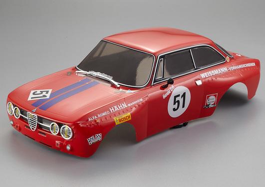 Produktbild killerbody Karosserie Lancia Alfa Romeo 2000 GTAm, Red, RTU all-in
