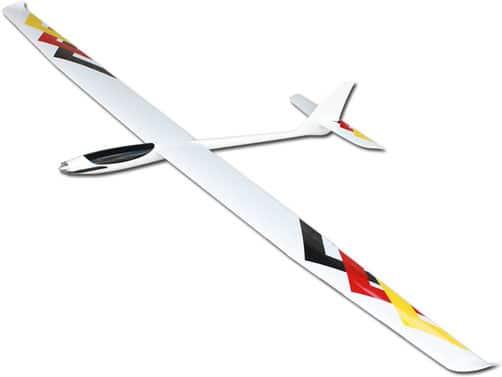 Actual product image Staufenbiel VITESSE V2 3000mm PNP (with built-in motor, servos, multilock) (Glider)
