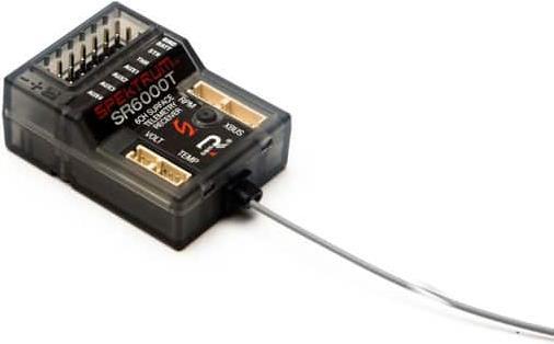 Actual product image Spektrum Receiver SR6000T 6-channel Surface with telemetry