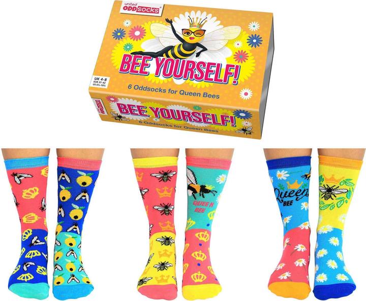Produktbild United Oddsocks Bee Yourself (3er Pack, 37 - 42)