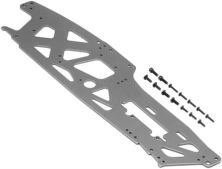 Image du produit HPI TVP Chassis gauche gris 3mm Savage XL Octane