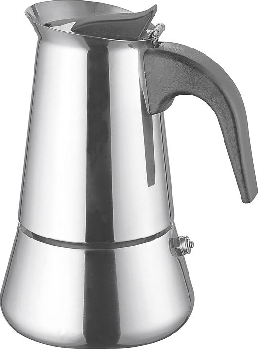 Actual product image Weis Espresso maker 4 cups stainless steel (4 T.)