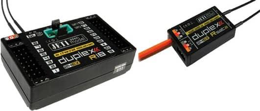 Produktbild Jeti Empfänger R18 + Rsat2 2.4EX duplex (8595245908577)