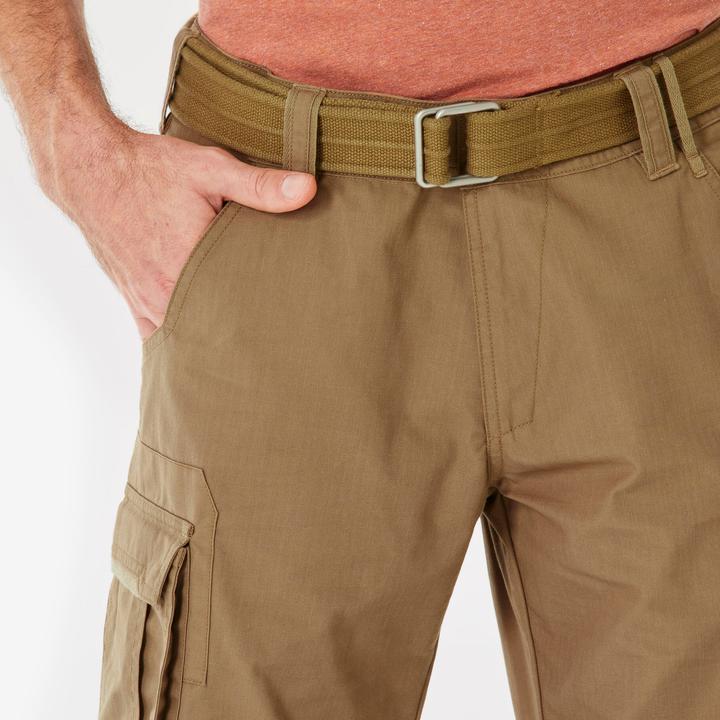 Immagine prodotto Forclaz Zip-Off-Hose Cargohose Herren Trekking Backpacking - Travel 500 braun (46)