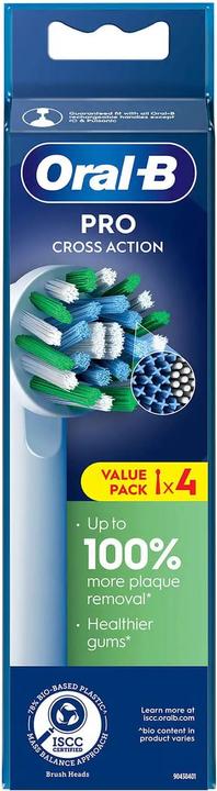 Produktbild Oral-B Pro Cross Action Aufsteckbürsten 4er (4 x)