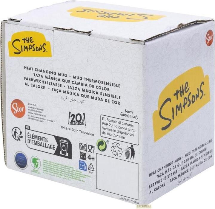 Produktbild Stor The Simpsons - Homer Simpson (325 ml)