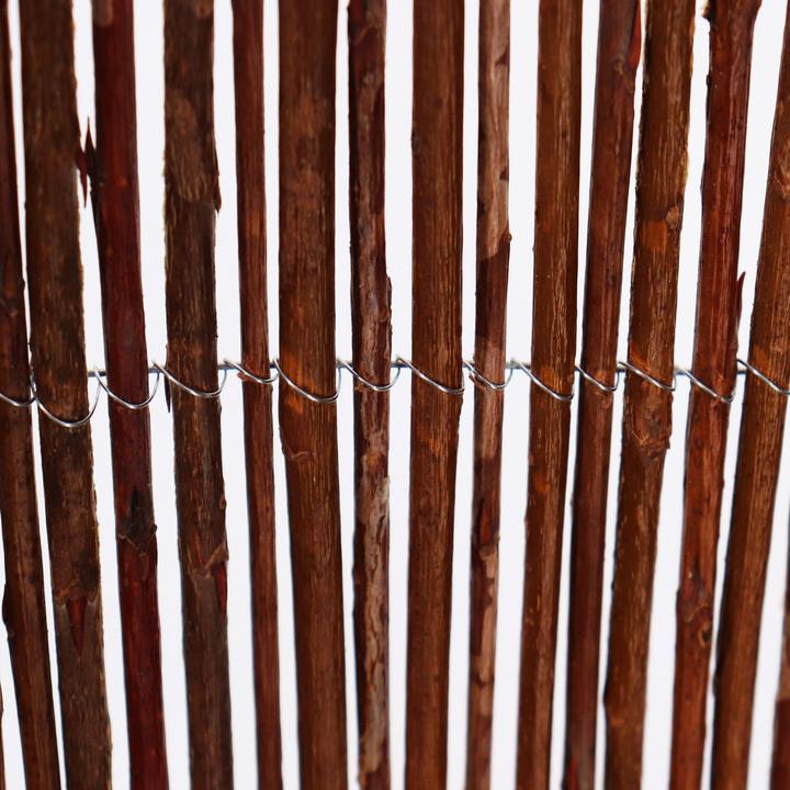 Actual product image Aquagart Weidenmatte 50m x 100 cm I Sichtschutzmatte aus Weiden Natürlicher Sichtschutz für Garten