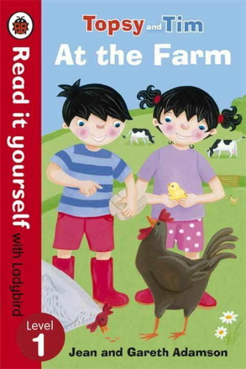 Image du produit Topsy et Tim : A la ferme - Lisez-le vous-même avec (Anglais, Jean Adamson, Ladybird, 2014)