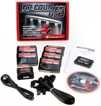 Produktbild Robitronic Rundenzähler Lap Counter USB mit 3 Transponder