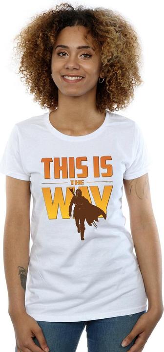 Image du produit Star Wars - T-shirt THE MANDALORIAN THIS IS THE WAY - Femme (XL)