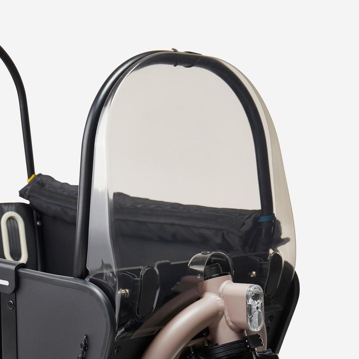 Actual product image Btwin E-cargo bike Long John F900E Family taupe
