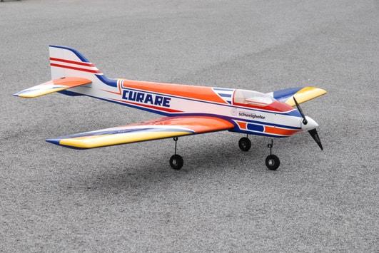 Actual product image Modster Hanno Prettner Curare 60 EP/GP blue ARF 1640 mm (Aerobatics)