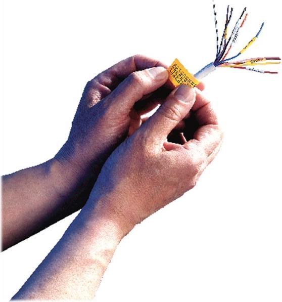 Actual product image Dymo Writing Tape (18491) Black Yellow (S0718090) (1.90 cm, Yellow)