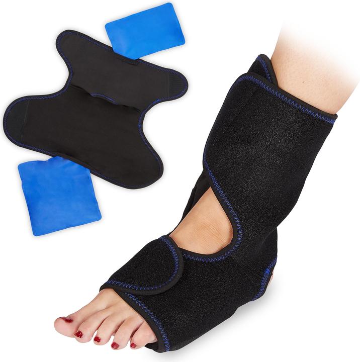 Actual product image Relaxdays Foot Cooling Pad, Ankle Bandage (One size)