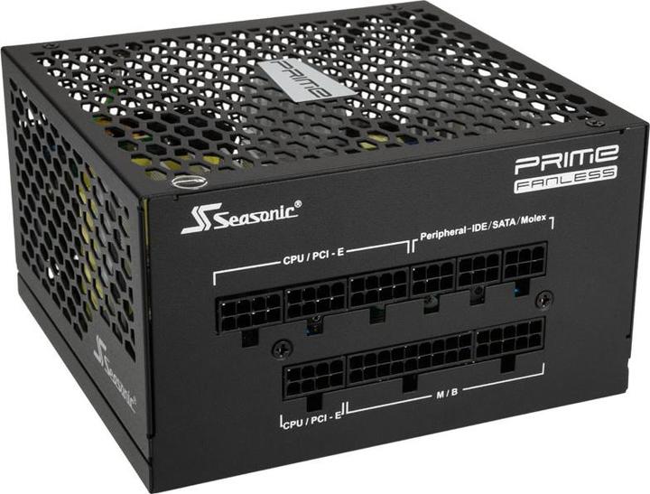 Actual product image Seasonic Prime PX-500 Fanless (500 W)