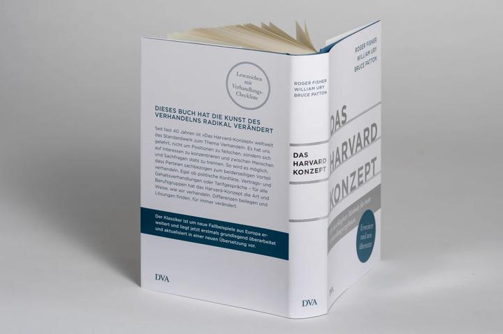 Actual product image Das Harvard-Konzept (German, William Ury, Roger Fisher, 2018)