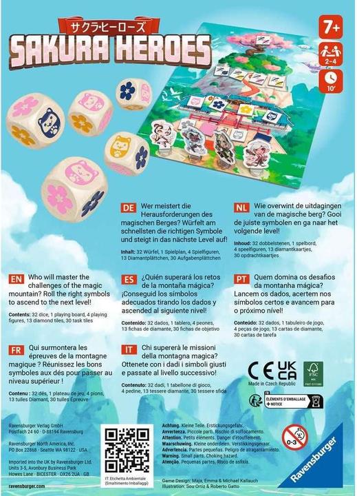 Actual product image Ravensburger Sakura Heroes (Multilingual)