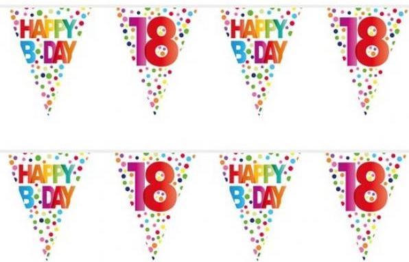 Image du produit Folat Chaîne de banderole birthday