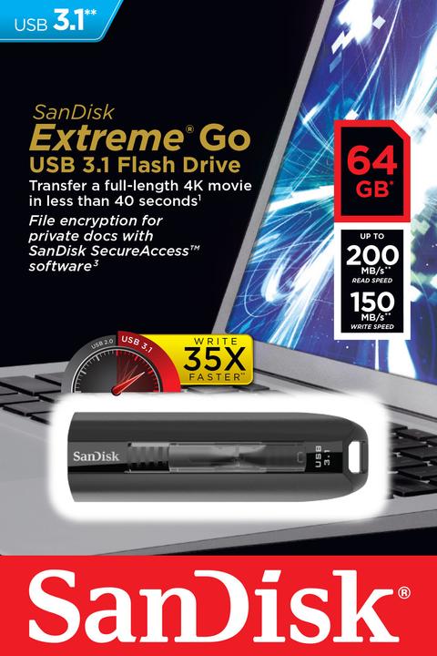 Immagine prodotto SanDisk Vai all'estremo (64 GB)