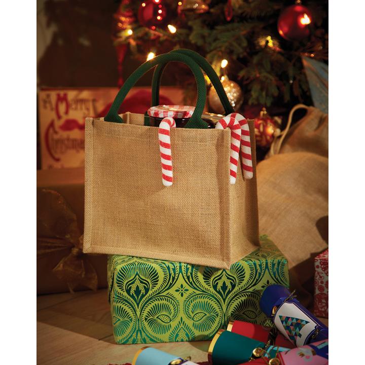 Immagine prodotto Westford Mill Borsa in iuta Mini borsa regalo in iuta da 6 litri (6 l)