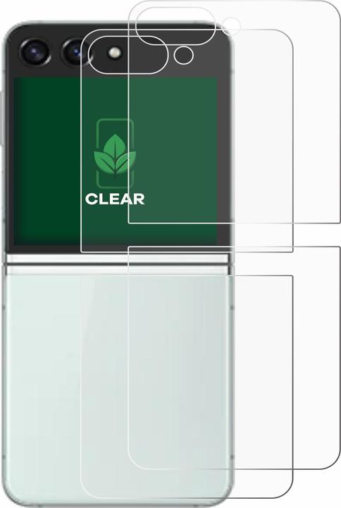 Immagine prodotto ScreenLeaf Pellicola protettiva sostenibile Pellicola protettiva dello schermo chiara trasparente (2 Pezzo/i, Samsung Galaxy Z Flip 5G)
