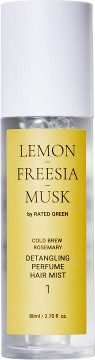 Rated Green Detangling perfume hair mist 01 (lemon-freesia-musk)