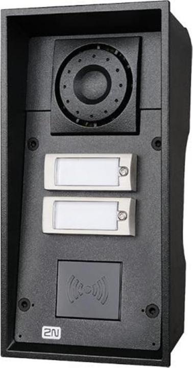 Produktbild 2N IP Türstation IP Force - 2 Tasten, Leser (Ethernet)