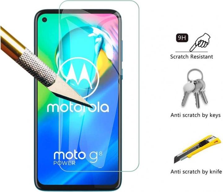 Image du produit Screenguard Motorola Moto G8 Power Protection en verre blindé Case Friendly Design (1 pièce(s), Motorola Moto G8 Power)
