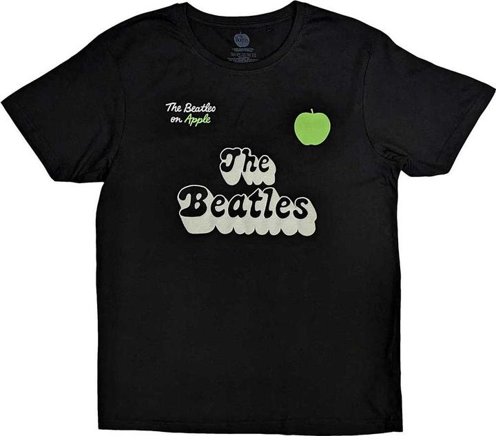 Actual product image The Beatles Unisex Adult 70s Logo T-Shirt (XL)