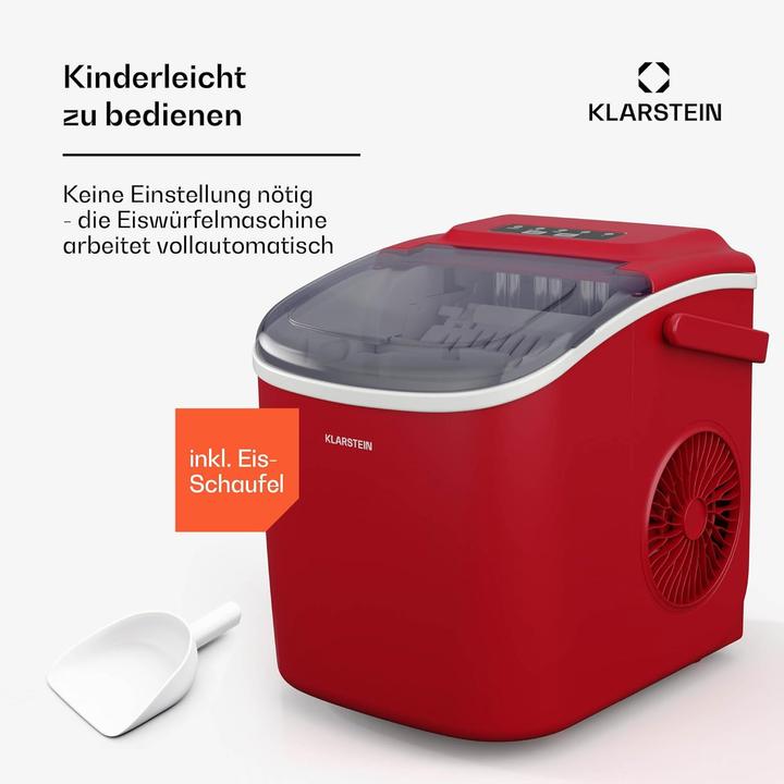 Actual product image Klarstein Eiswürfelmaschine