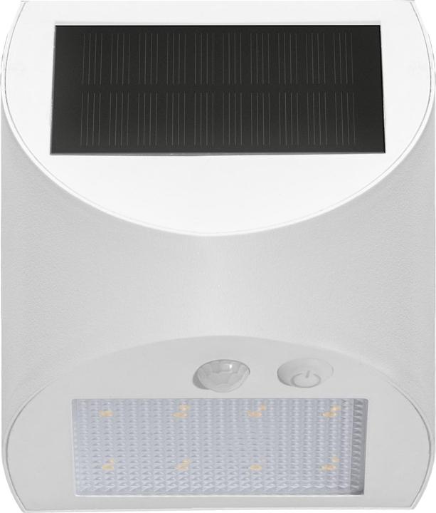 Produktbild Century Arcadia Max Solar LED-Wandleuchte weiss (300 lm, IP65)