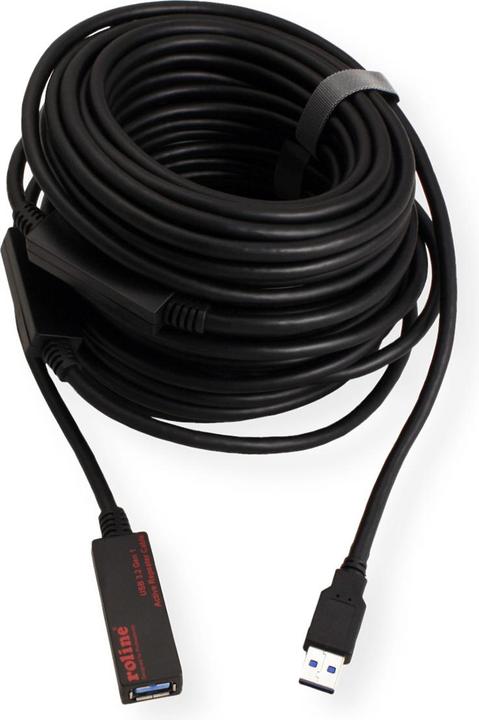 Image du produit Roline USB3.2 Gen1 Act. Câble de répéteur (20 m, USB 3.2 Gen 1)