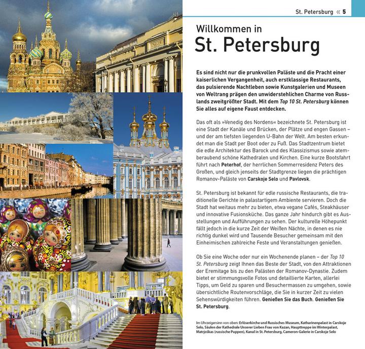 Produktbild Top 10 Reiseführer St. Petersburg