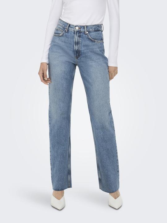 Immagine prodotto Only OnlRiley Life Jeans a vita alta dritti aderenti Jeans a vita dritta (W31/L30)