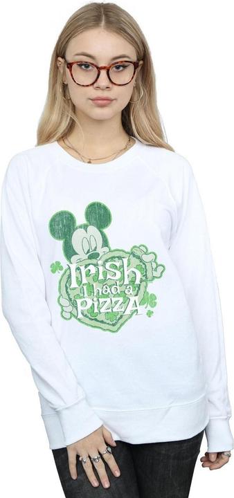 Produktbild Disney Mickey Mouse Shamrock Pizza Sweatshirt (XL)