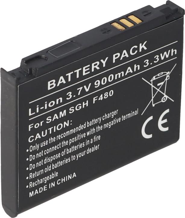 Actual product image Samsung Akku SGH-F480, AB553446CE