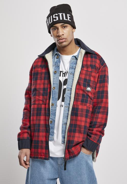Actual product image Southpole Check Flannel Sherpa Jacket (S)