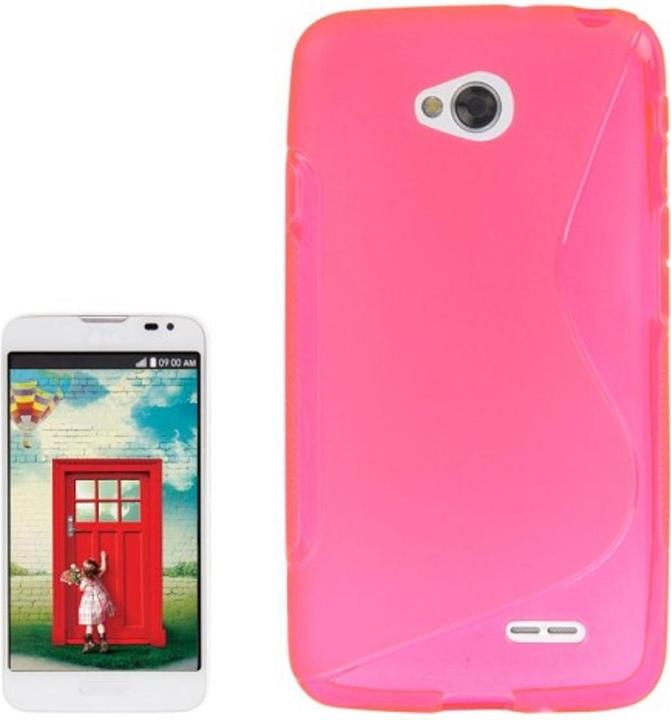Produktbild König Design Handyhülle S Line TPU Tasche für LG L70 / Dual D325 Pink (LG L70)