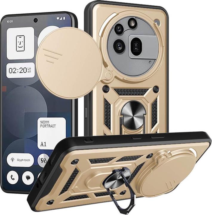 Actual product image Cover-Discount Nothing Phone (3a) Pro - Armor Case mit Kickstand (Nothing Phone (3a) Pro)