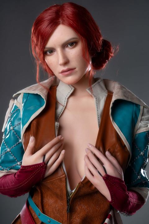 Produktbild Game Lady Full Silicone Doll Triss 168 cm - The Witcher
